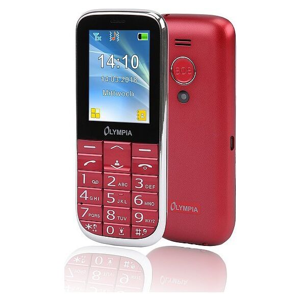 Telefon komórkowy Olympia Olympia Joy II red