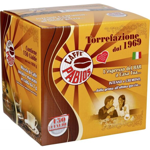 Torrefazione Caffe Pabios di Petralli Caffe Pabios ESE Decaffeinated 150 szt.