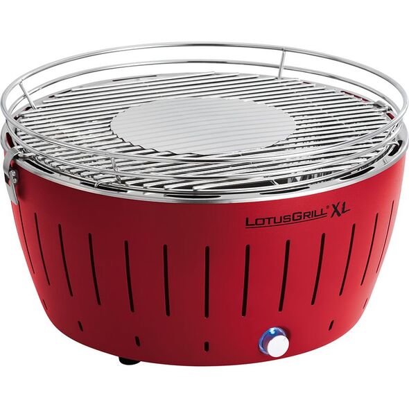 LotusGrill Grill ogrodowy Węglowy XL 40 cm x 40 cm czerwony