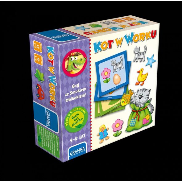 Granna Kot w worku Gram ze Smokiem Obibokiem (00358)