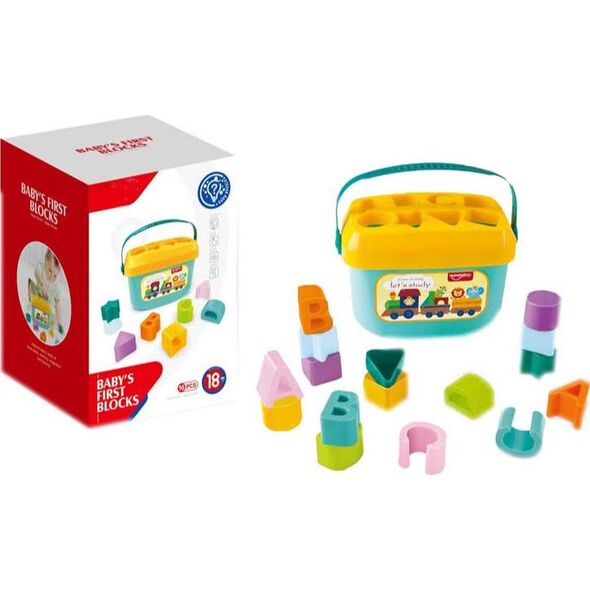 Askato Wiaderko - sorter z klockami w pudełku