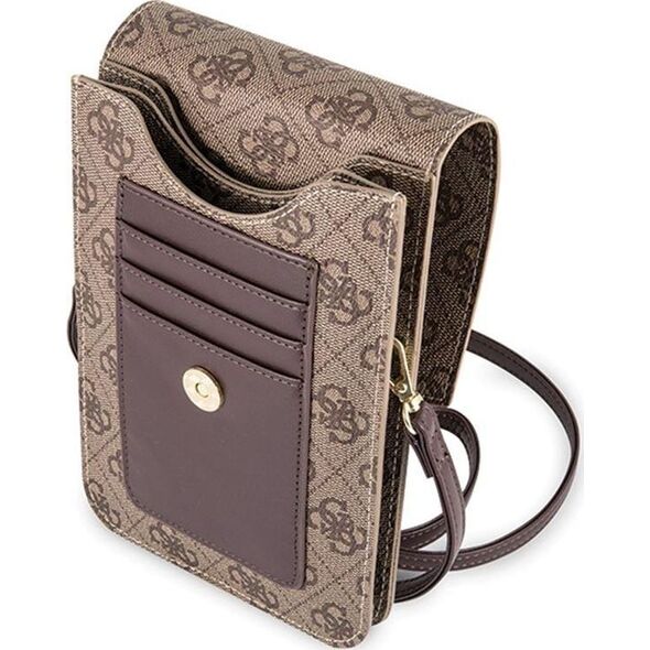 Guess Guess 4G Uptown Wallet Phone Bag torba na smartfona (brązowy)
