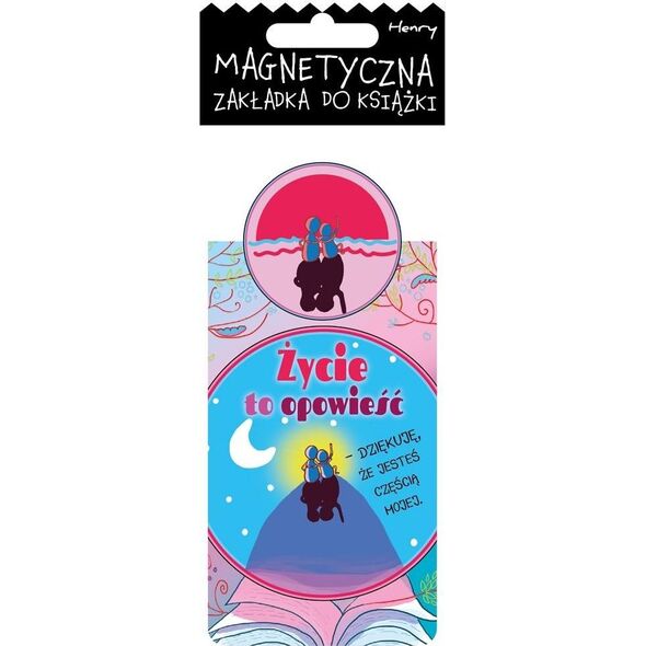 HENRY Zakładka magnetyczna - Życie to opowieść