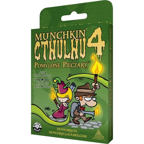Black Monk Munchkin Cthulhu 4 Pomylone pieczary