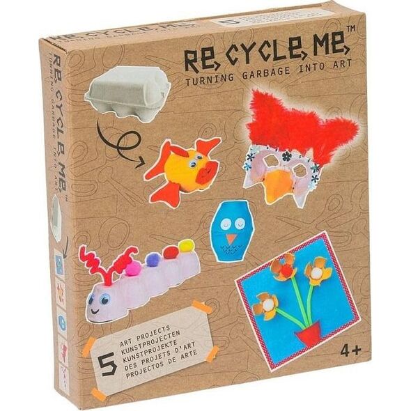 Re-Cycle-Me Zestaw Kreatywny. Maska Wenecka - 5 zabawek