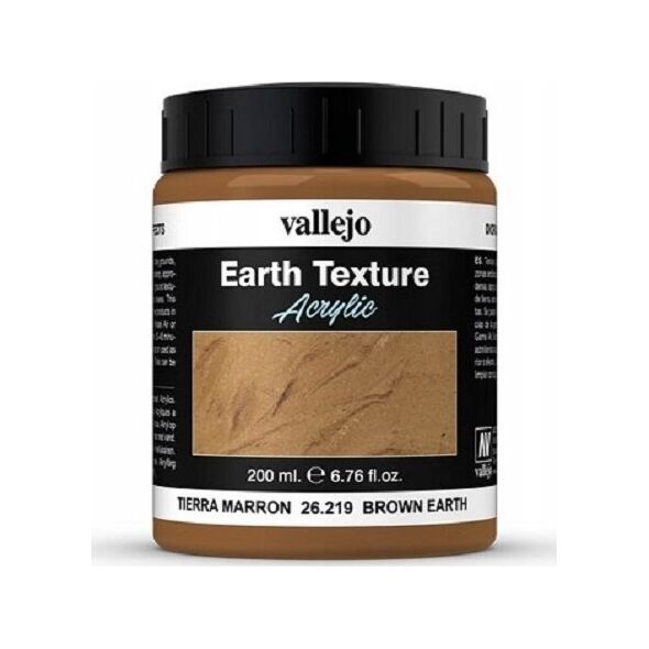 Vallejo Masa Earth Textures 200ml Brązowa ziemia