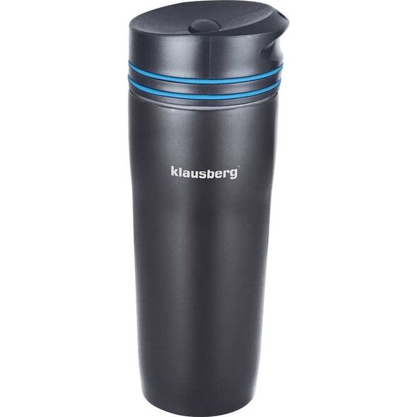 Klausberg Kubek termiczny KB-7149 czarny 380ml