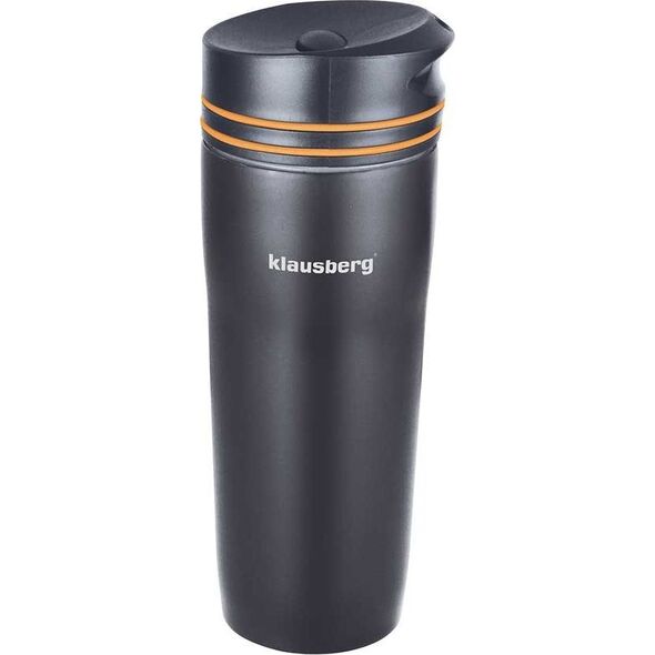 Klausberg Kubek termiczny KB-7149 czarny 380ml
