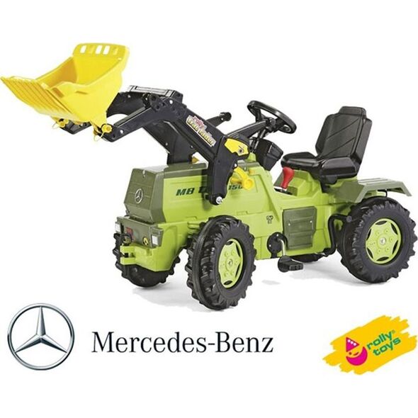 Rolly Toys Rolly Toys Traktor na Pedały z Biegami Mercedes Benz Łyżka 3-8 Lat