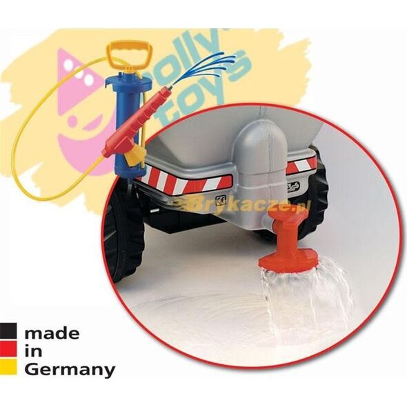 Rolly Toys Trailer Przyczepa Cysterna do traktora Straż pożarna 5l