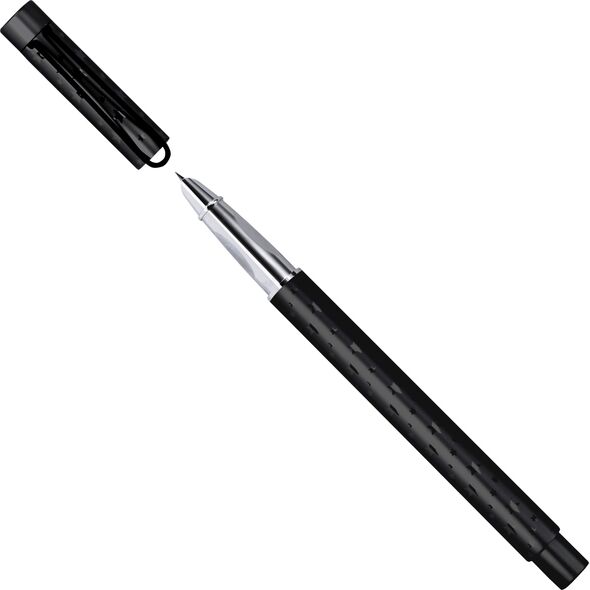 Toma Pióro metalowe w gwiazdki czarne TO-829