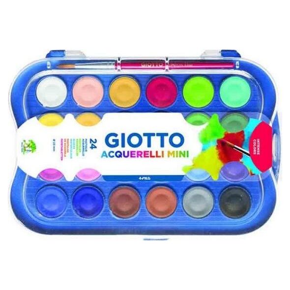 Giotto Farby akwarele mini 24
