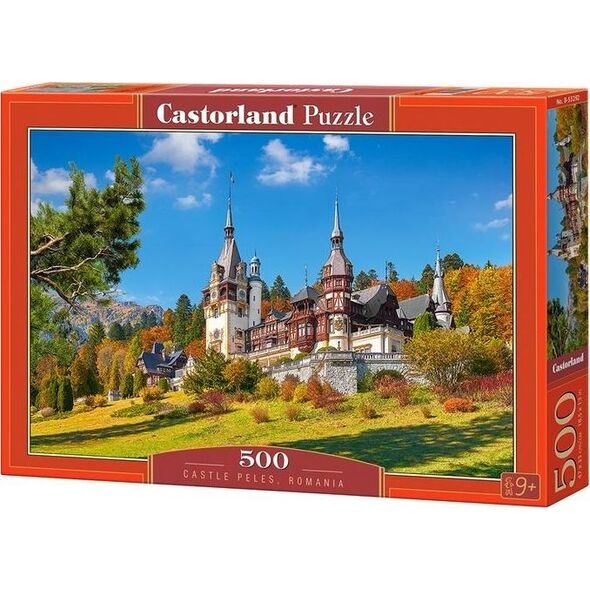 Castorland Puzzle 500 Zamek Peles Rumunia