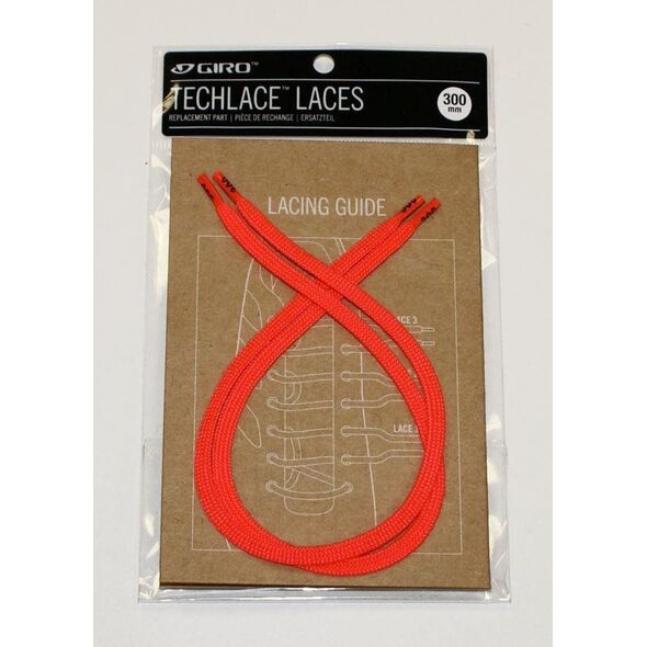 Giro Sznurówki GIRO TECHLACE LACES vermillion 225mm