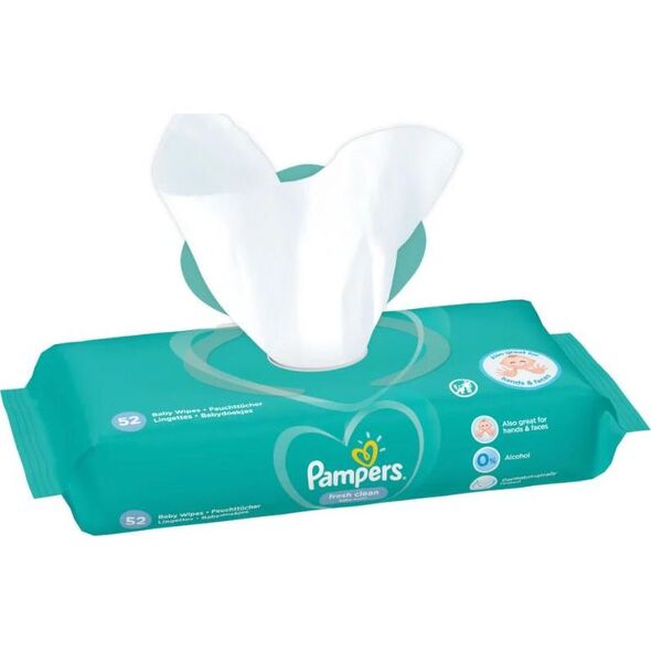 Pampers Zestaw chusteczek FreshClean 3x52 szt.