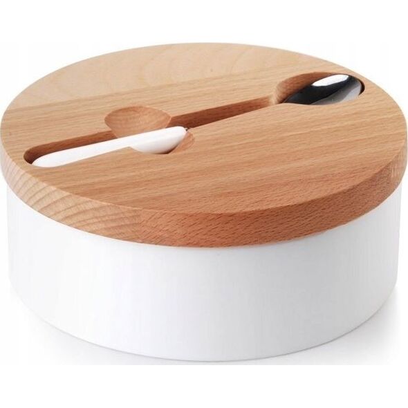Mondex CUKIERNICA PORCELANOWA Z ŁYŻECZKĄ MONDEX