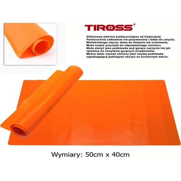 Tiross SILIKONOWA STOLNICA MATA 50 x 40cm TIROSS [TS-396-2]