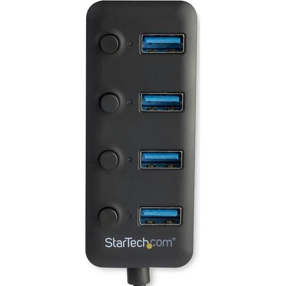 HUB USB StarTech 4x USB-A 3.2 Gen1 (HB30A4AIB)