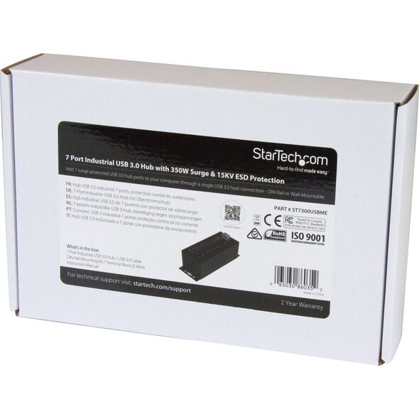 HUB USB StarTech 7x USB-A 3.0 (HB30A7AME)