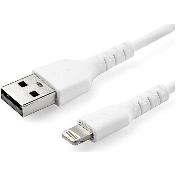Kabel USB StarTech USB-A - Lightning 1 m Biały (RUSBLTMM1M)