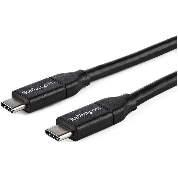 Kabel USB StarTech USB-C - USB-C 1 m Czarny (USB2C5C1M)