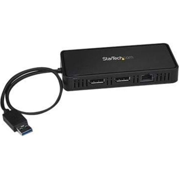 Stacja/replikator StarTech StarTech USB TO DUAL DP DOCKING STATION/DOCKING STATION 4K GBE USB 3.0