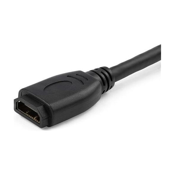 Adapter AV StarTech HDMI - HDMI czarny (HD2MF6INL)