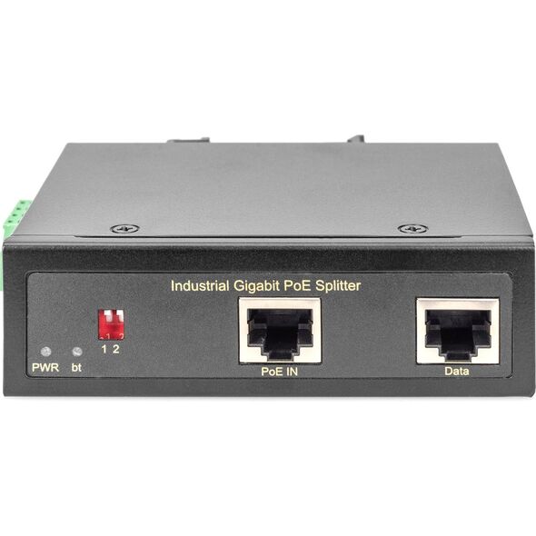 Digitus Assmann INDUSTRIAL GIGABIT POE SPLITTER/POE++/ SELECTABLE POWER OUTPUT