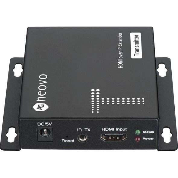 System przekazu sygnału AV AG Neovo AG neovo HIP-RA HDMI OVER IP RECEIVER/90 MBPS PCM 2.0 DC 5V/1A IN