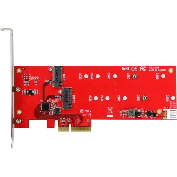 Kontroler StarTech PCIe 2.0 x4 - 2x M.2 SATA B-key (PEX2M2)