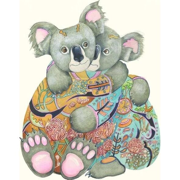 DM Collection Karnet A118 B6 + koperta Koala