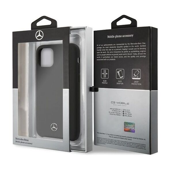 Mercedes Mercedes MEHCN58SILBK iPhone 11 Pro hard case czarny/black Silicon