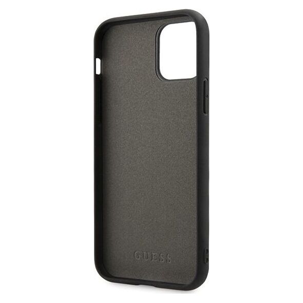 Guess Guess GUHCN65BLD iPhone 11 Pro Max srebrny/silver hard case Iridescent uniwersalny