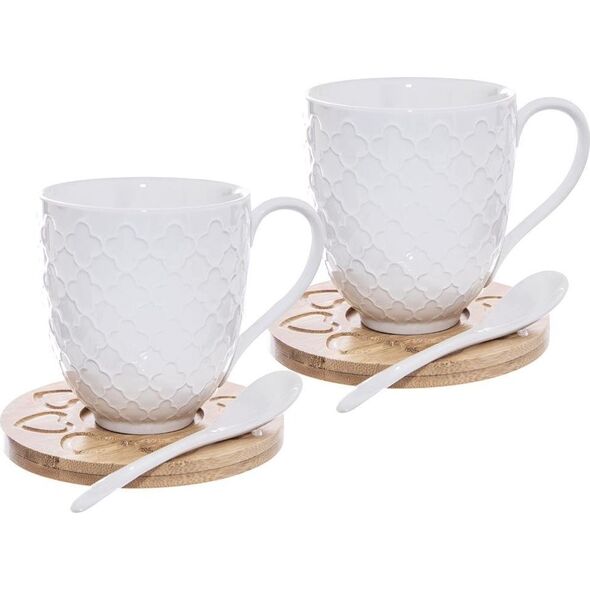 Orion Kubek porcelanowy, zestaw kubków, 0,37 l, na prezent