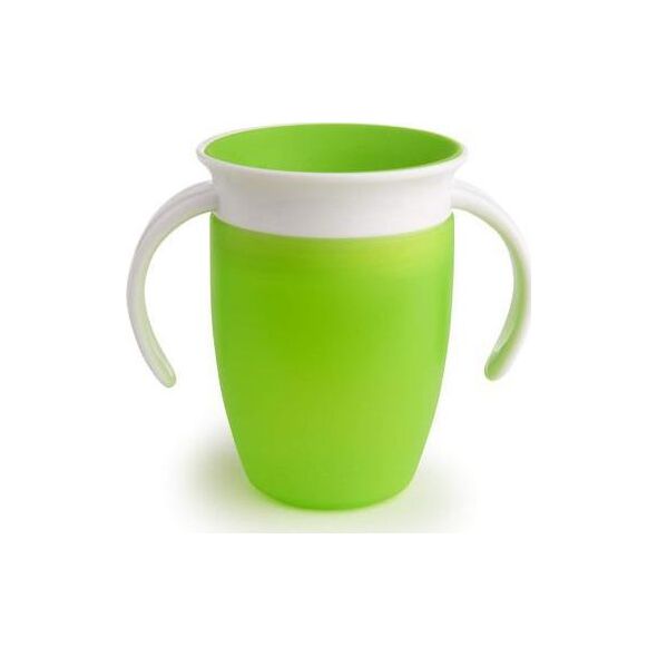 Munchkin Kubek niekapek 360 treningowy z uchwytami 207ml zielony
