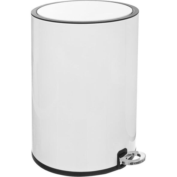 Kosz na śmieci Orion na pedał 6L biały (Ori_731317)