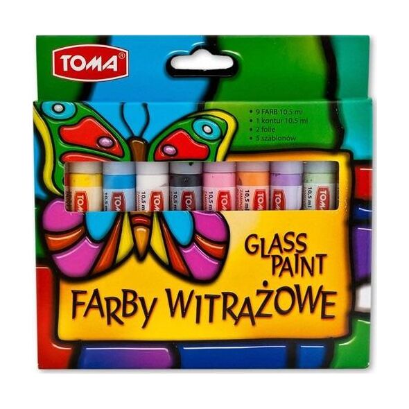Toma Farby witrażowe 10x10,5 TOMA