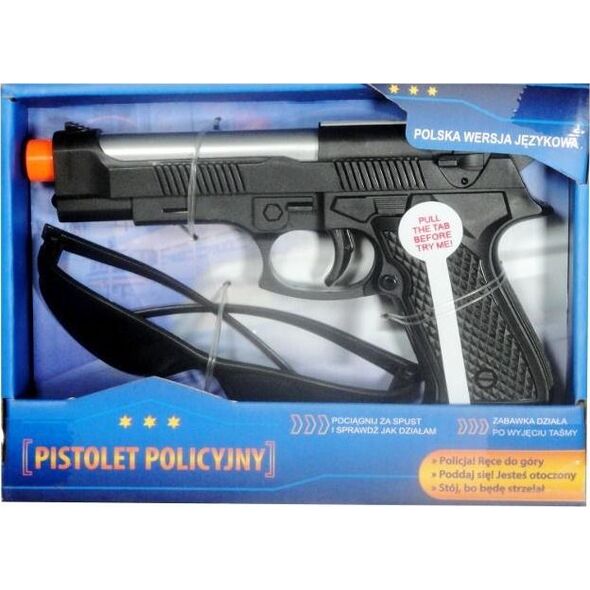 Swede Pistolet policyjny z polskim modułem dźwiękowym (G3081)
