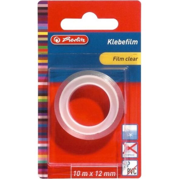 Herlitz Taśma klejąca 10/12mm przezroczysta