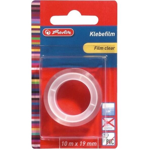 Herlitz Taśma klejąca 10m/19mm przezroczysta