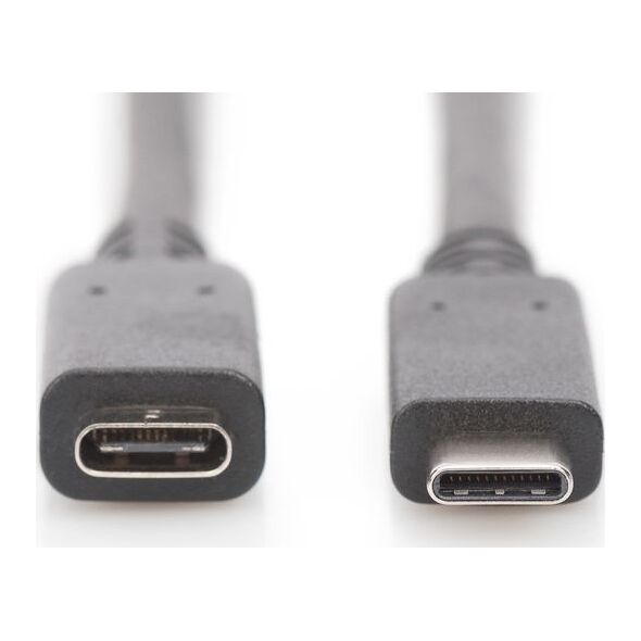 Kabel USB Digitus USB-C - USB-C 2 m Czarny (AK-300210-020-S)