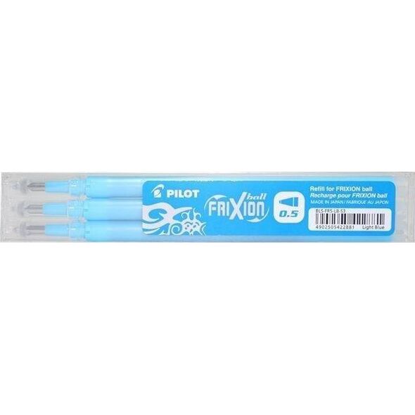 Pilot Wkład FriXion Ball Clicker 0,5 lazur (3szt) PILOT