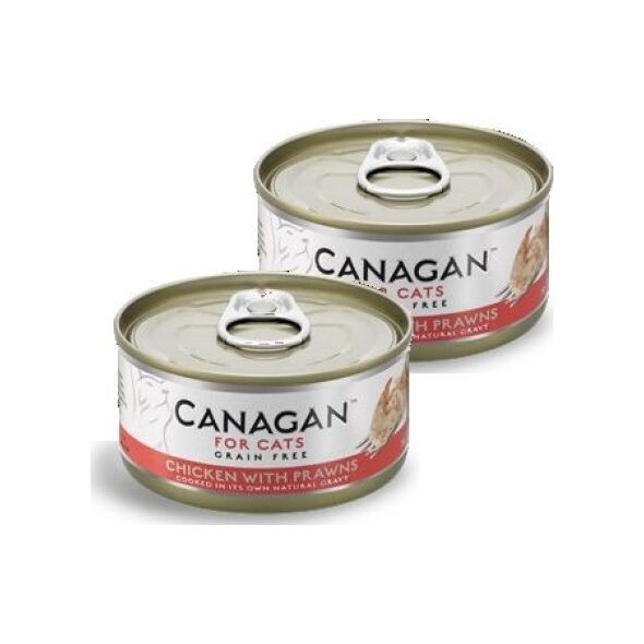 Canagan CANAGAN KOT pusz.75g CHICKEN&PRAWNS KURCZAK&KREWETKI /12