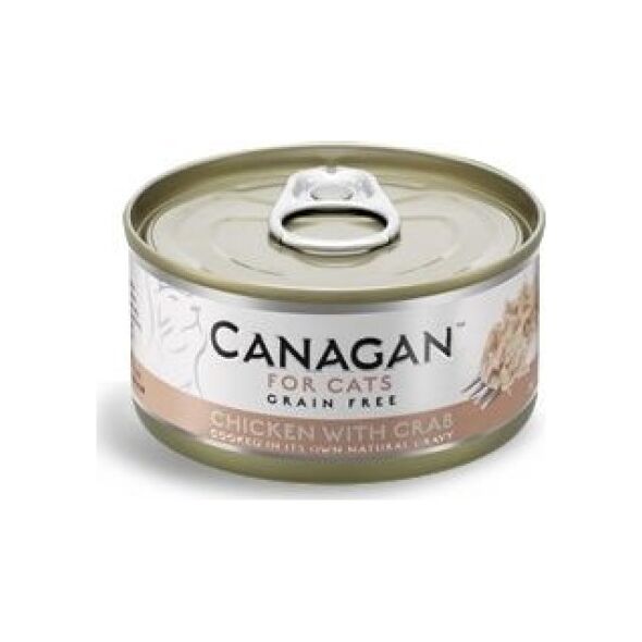 Canagan CANAGAN KOT pusz.75g CHICKEN/CRAB KURCZAK / KRAB /12