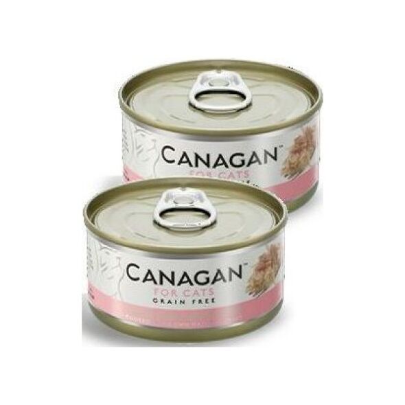 Canagan CANAGAN KOT pusz.75g CHICKEN/HAM KURA / SZYNKA /12