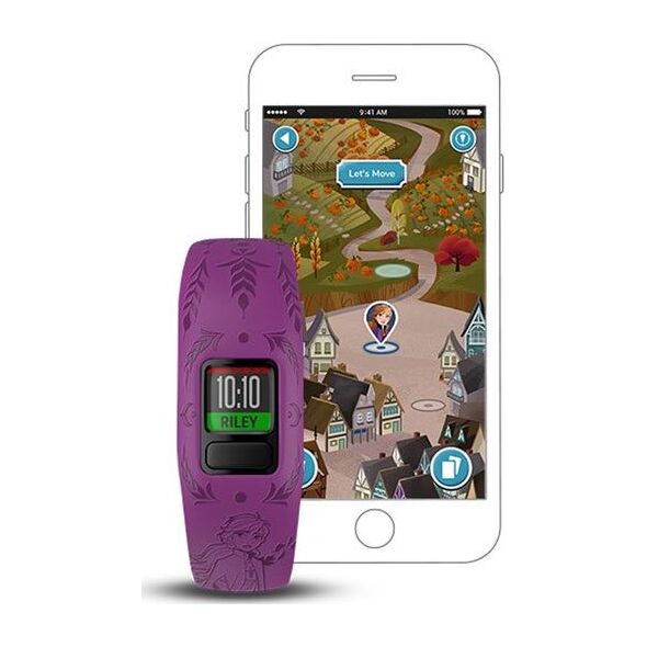 Smartband Garmin Vivofit Junior 2 Frozen Anna Fioletowy