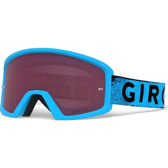 Giro Gogle GIRO BLOK MTB blue hypnotic (Szyba Niebieka Lutrzana VIVID-Carl Zeiss TRAIL + Szyba Przeźroczysta 99% S0)