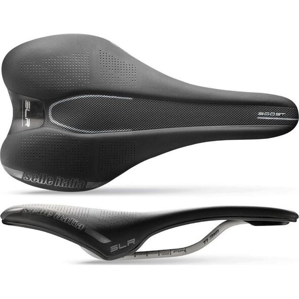Selle Italia Siodło SELLE ITALIA SLR BOOST L (id match - L1) ti 316 tube 7, fibra-tek, czarne (NEW)