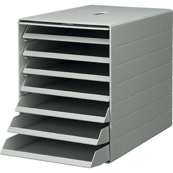 Durable DURABLE Schubladenbox Idealbox Plus grau 7 Schubladen