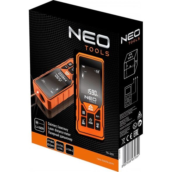 Dalmierz laserowy Neo 75-201